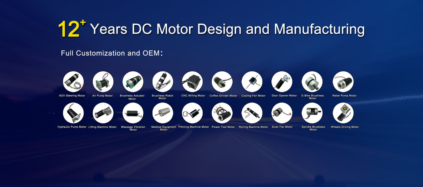 Qualität gebürsteter DC-Motor usine