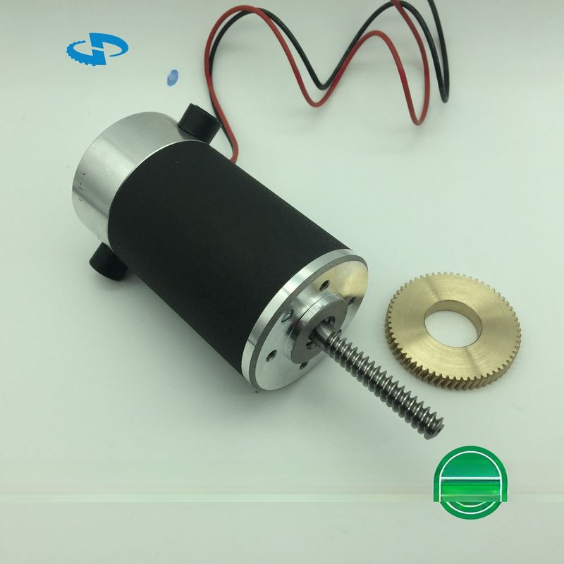 size 52mm 52ZYT Series Brushed Electrical Micro PM DC Motor Equivalent To Gr53 Up To 200w Replaceable Brushes Version