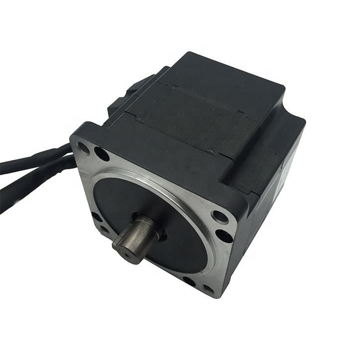 Square Size 86mm 12V 24V 48V upto 320vdc Nema 34 BLDC Motor 86BLS 3000rpm 300w 400w 500w 800w Replace Fulling Motor