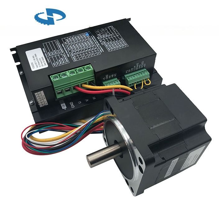 Square Size 86mm 12V 24V 48V upto 320vdc Nema 34 BLDC Motor 86BLS 3000rpm 300w 400w 500w 800w Replace Fulling Motor