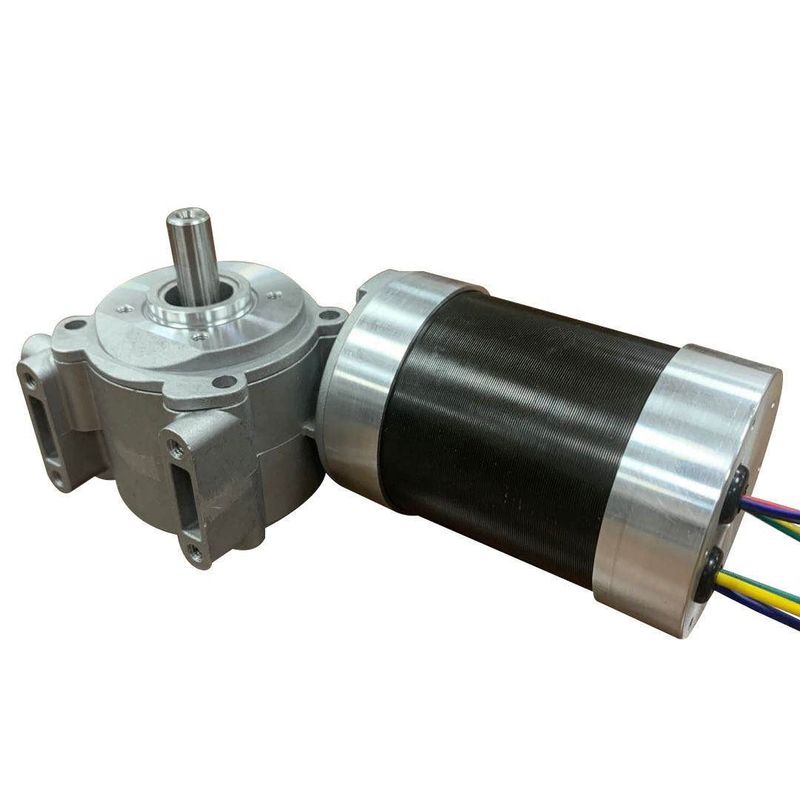 63WG.63RBL 12v 24v 36v 48v Brushless DC Worm Gear Motor BLDC Motor With Worm Gearbox Reducer 1Nm 3Nm 5Nm 8Nm 10Nm