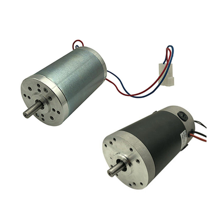 size 52mm 52ZYT Series Brushed Electrical Micro PM DC Motor Equivalent To Gr53 Up To 200w Replaceable Brushes Version