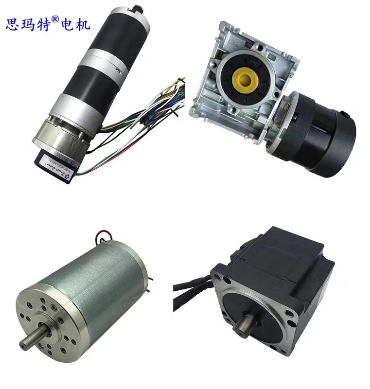 Smart Automation High Quality Brushed Brushless DC Motor / DC Engines 12v 24v 36v 48v